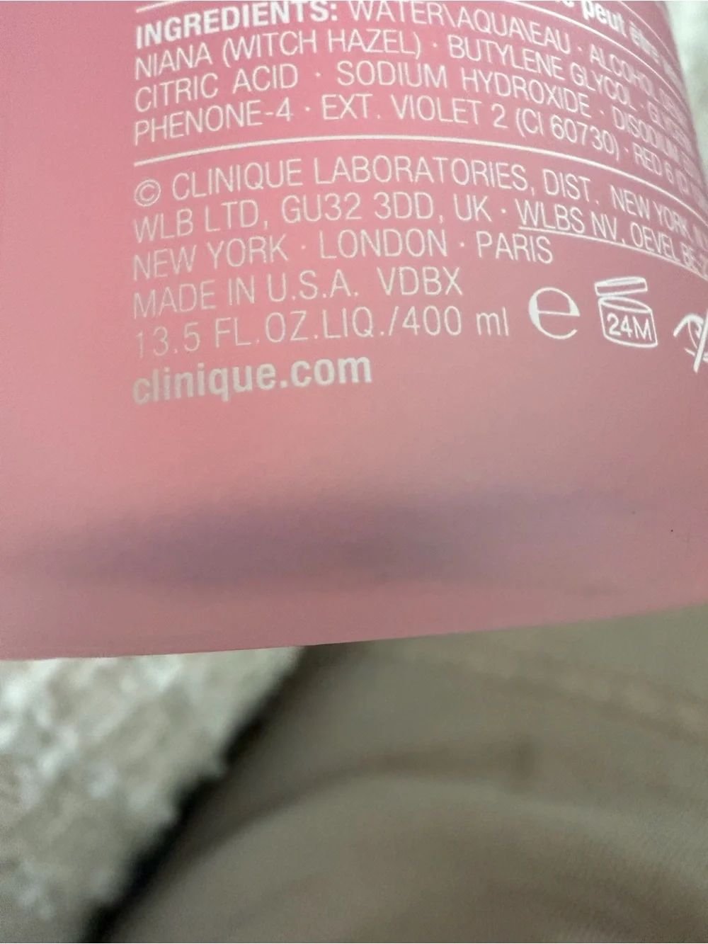 Clinique ✨ Skin Toner for Sale! ✨ Clarifying Lotion 13.5